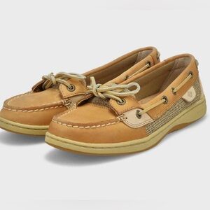Sperry Angelfish leather Boat Shoes – Size 8.5 (Women)